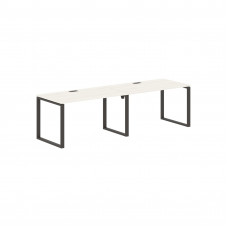 Стол 2-х местный EQWST 2780 Ясень Траун/Мокко 2726х800х750 EDIS