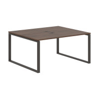Стол 2-х местный EQWST 1513 Дуб Денвер тёмный/Мокко 1560х1346х750 EDIS