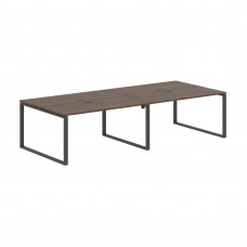 Стол 4-х местный EQWST 3113 Дуб Денвер тёмный/Мокко 3126х1346х750 EDIS