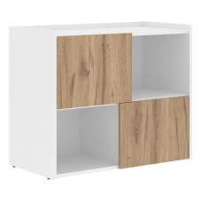 Тумба сервисная ELC 9045 Дуб Денвер светлый/Белый 904х450х750 EDIS