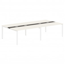 Конференц стол EUCT 3116 Ясень Траун/Мокко/Белый 3126х1606х750 EDIS