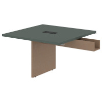 Стол приставной VFCT 1212 Нефрит/Кобра 1200х1200х750 VELION