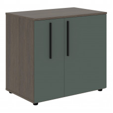 Тумба под фригобар VGR 8655 Нефрит/Черный матовый/Дуб Сильвер 860х550х800 VELION