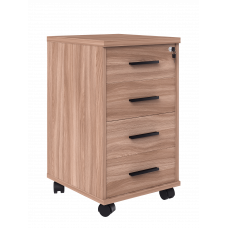 Тумба подкатная ТМ-4.А.BH Ясень Шимо 412х450х708 COMP