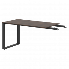 Брифинг-приставка EB 1470 Дуб Денвер темный/Антрацит 1400х700х750 ENIO