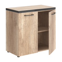 Шкаф с глухими малыми дверьми и топом TLC 85.1 Дуб Каньон 856х450х833 TORR