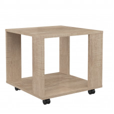 Стол журнальный CT 550 дуб Сонома светлый 500х500х450 COFFEE