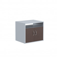 Тумба для оргтехники ТМ-1 Венге Магия/Металлик с Топом Т-3 Металлик 770*600*680 IMAGO