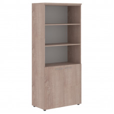 Шкаф с 1 комплектом глухих малых дверей и топом XHC 85.5 Дуб Сонома 856х432х1955 XTEN