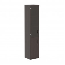 Шкаф колонка комбинированная СУ-1.2(L) Венге Магия 406х365х1975 IMAGO