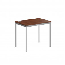 Стол письменный СП-1.1S Орех Французский/Алюминий 900х600х755. IMAGO-S