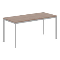Стол письменный СП-4S Ясень Шимо/Алюминий 1600х720х755. IMAGO-S