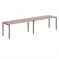 Стол 2-х местный XWST 3270 Дуб Сонома/Антрацит 3206х700х750 XTEN-S