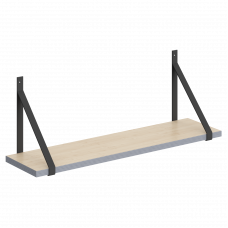 Полка с полкодержателями SH1-GINO Клен 830х210х300 COFFEE