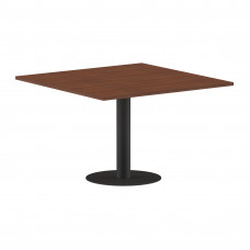 Конференц стол ПРГ-6 Орех Французский/Антрацит 1200х1200х750