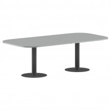 Конференц стол ПРГ-8 Металлик/Антрацит 3600х1200х750