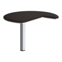 Брифинг приставка DB 110-M.1(R) Венге Магия/Алюминий 1100х1056х750