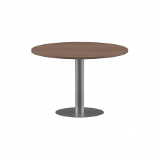 Конференц стол ПРГ-100 Ясень Шимо/Алюминий D1000х750