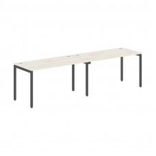 Стол 2-х местный XWST 2870 Сосна Эдмонт/Антрацит 2806х700х750 XTEN-S