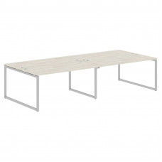 Стол 4-х местный XQWST 3214 Сосна Эдмонт/Алюминий 3206х1406х750 XTEN-Q