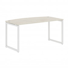 Стол руководителя XQET 169 Сосна Эдмонт/Белый 1600х867х750 XTEN-Q