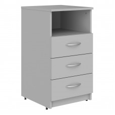 Тумба приставная SC-3D.1A Серый 407х450х760 SIMPLE