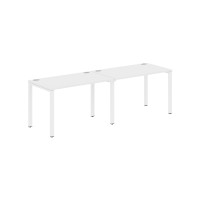 Стол 2-х местный XS6WST 2470 Белый/Белый 2400х700х750 XTEN-S60
