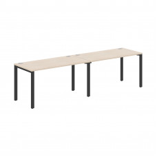 Стол 2-х местный XS6WST 2870 Бук Тиара/Антрацит 2800х700х750 XTEN-S60