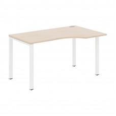 Стол эргономичный XS6CET 149(R) Бук Тиара/Белый 1400х900х750 XTEN-S60