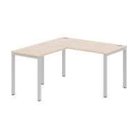 Стол угловой XS6CT 1415 Бук Тиара/Серый 1400х1500х750 XTEN-S60