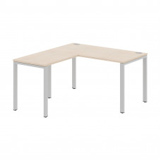 Стол угловой XS6CT 1415 Бук Тиара/Серый 1400х1500х750 XTEN-S60