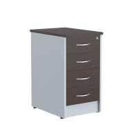 Тумба приставная с Топом Т-1 ТП-4.1.А Венге Магия/Металлик 412х600х755 IMAGO