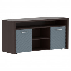 Тумба с фригобаром TLTF-3D Серо-голубой/Венге Магия Z 1640х550х800 TORR LUX