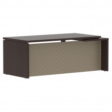 Стол руководителя TLCT 209(L) Венге Магия Z/Капучино 2000х900х750 TORR LUX