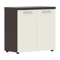 Шкаф с глухими малыми дверьми и топом TLLC 85.1 Латте/Венге Магия Z 856х450х833 TORR LUX