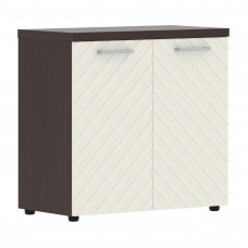 Шкаф с глухими малыми дверьми и топом TLLC 85.1 Латте/Венге Магия Z 856х450х833 TORR LUX