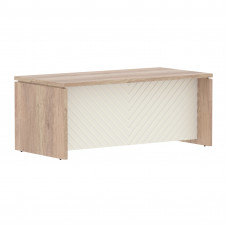 Стол руководителя TLST 189H Дуб Каньон Z/Латте 1800х900х750 TORR LUX