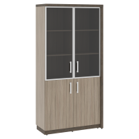 Шкаф СФ-534894 Бетон чикаго тем F187 ST9/Дрифтвуд H3090/Графит/Черный 1035х454,5х2083 WOOD&STONE