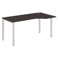 Стол эргономичный XS6CET 169(R) Дуб Юкон Модерн/Серый 1600х900х750 XTEN-S60