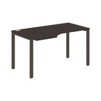 Стол эргономичный XS6CET 149(L) Дуб Юкон Модерн/Антрацит 1400х900х750 XTEN-S60