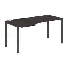 Стол эргономичный XS6CET 169(L) Дуб Юкон Модерн/Антрацит 1600х900х750 XTEN-S60