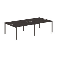 Стол 4-х местный XS6WST 2814 Дуб Юкон Модерн/Антрацит 2800х1406х750 XTEN-S60