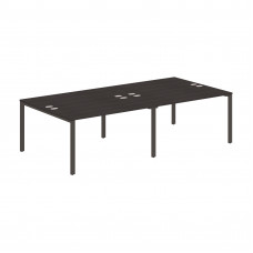 Стол 4-х местный XS6WST 2814 Дуб Юкон Модерн/Антрацит 2800х1406х750 XTEN-S60