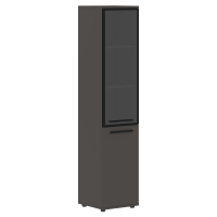 Шкаф высокий узкий EHCS 42.7(L) Мокко/Черный/Мокко 426х430х1967 EDIS