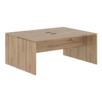 Стол двойной ED2ST 1767 Дуб Денвер светлый/Мокко 1760х1346х750 EDIS