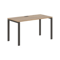 Стол прямой EUST 1367 Дуб Денвер светлый/Мокко 1360х670х750 EDIS