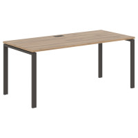Стол прямой EUST 1780 Дуб Денвер светлый/Мокко 1760х800х750 EDIS
