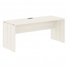 Стол прямой EDST 1767 Ясень Траун/Черный 1760х670х750 EDIS