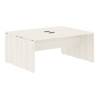 Стол двойной ED2ST 1767 Ясень Траун/Черный 1760х1346х750 EDIS