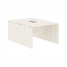 Стол двойной ED2ST 1180 Ясень Траун/Черный 1160х1606х750 EDIS